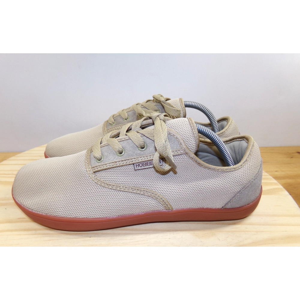 Hobibear Minimalist Barefoot Shoes Sneakers Mens Tan‎ Size 44 Lace Up